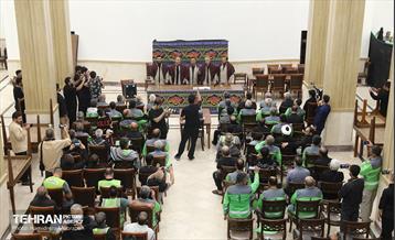 محفل قرآنی شهرداری تهران در نجف اشرف 8