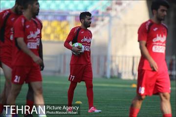 تمرین تیم فوتبال پرسپولیس تهران 3