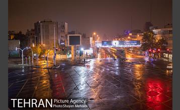 منع تردد شبانه در تهران 9