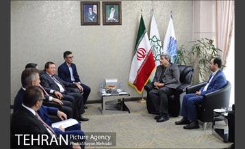 دیدار محمت دومان دبیرکل سازمان شهرهای متحد با پیروز حناچی شهردار تهران 3