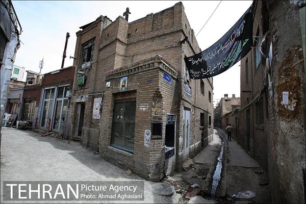 سنگ فرش شدن محله امام زاده یحیی 4