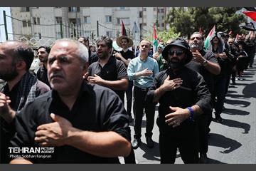 دسته عزاداری دانشگاه امام صادق(ع) در ظهر تاسوعا 16