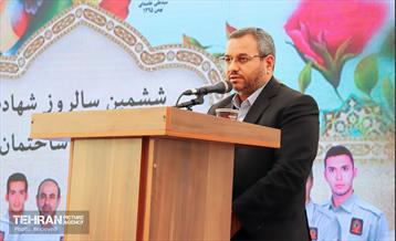 ششمین سالگرد حادثه پلاسکو در بهشت زهرا(س) 23