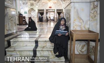 روز اول ماه رمضان در حرم حضرت عبدالعظیم حسنی(ع)‎ 10