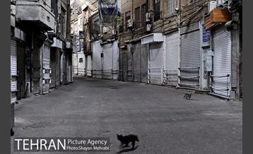 تعطیلی بازار تهران، برای جلوگیری از شیوع ویروس کرونا 19