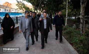 بازدید اعضای شورای شهر از پروژه‌های منطقه 11 35