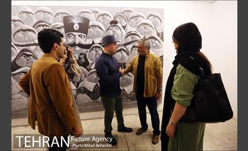 نمایشگاه نقاشی بزرگمهر حسین پور 11