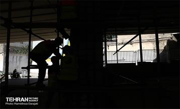 تعمیرات پل تقاطع بزرگراه یادگار امام(ره) با خیابان ستارخان 17