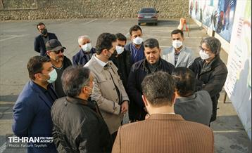 مانور برف روبی شهرداری منطقه 5