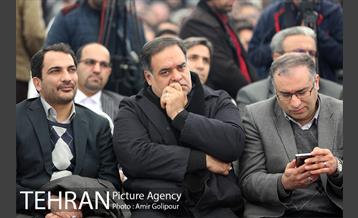 آیین بهره برداری تقاطع غیرهمسطح بزرگراه شهید حکیم با بلوار المپیک 6