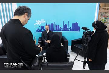 پایگاه خبری تحلیلی شهر در سومین روز از نمایشگاه رسانه‌های ایران 45