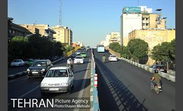 بازگشایی نیمه جنوبی پل کریمخان 4