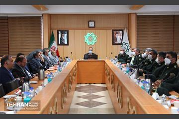 مراسم معارفه فرمانده یگان حفاظت شهرداری تهران 4