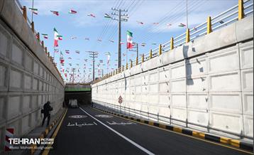 افتتاح زیرگذر بزرگراه شهید متوسلیان - باغستان 18