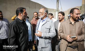 بازدید شهردار تهران از منطقه سیل زده امام زاده داوود(ع) 41