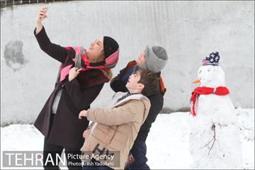بارش برف در تهران 20