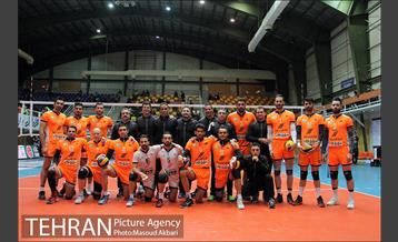 دیدار تیم های والیبال پیکان تهران و سایپا تهران