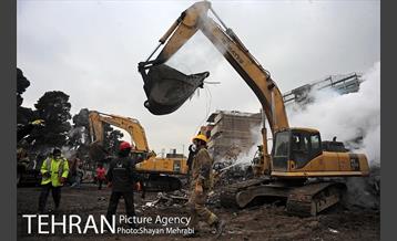 ششمین روز آواربرداری ساختمان پلاسکو -1 5