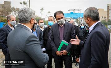 بازدید شهردار تهران از باغ‌راه حضرت فاطمه زهرا (س) 2