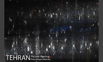 بارش شدید باران و تگرگ در تهران 11