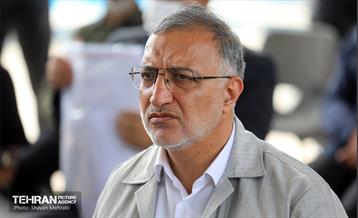 بازدید شهردار تهران از پروژه بزرگراه شهید بروجردی 15