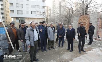 بازدید عضو شورای اسلامی شهر تهران از منطقه ۵