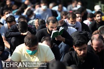 مراسم دعای عرفه در میدان امام حسین(ع) 1