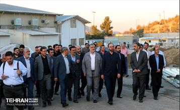 بازدید شهردار تهران از پروژه‌های عمرانی شهری 42