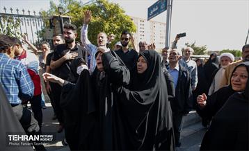 تشییع پیکر جانباز شهید سردار محمدحسین منصوری 16