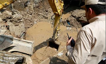 گل روبی و عملیات جست و جوی مفقودین سیل منطقه کن