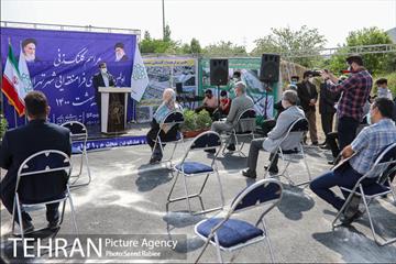 مراسم کلنگ زنی اولین مددسرای فرامنطقه ای شهر تهران 12