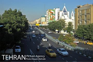 بازگشایی نیمه جنوبی پل کریمخان 2