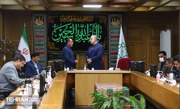 دیدار اعضای شورای عالی استان ها با شهردار