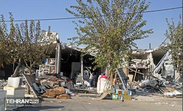 تخریب ساخت‌ و سازهای غیر مجاز محله خلازیل 13