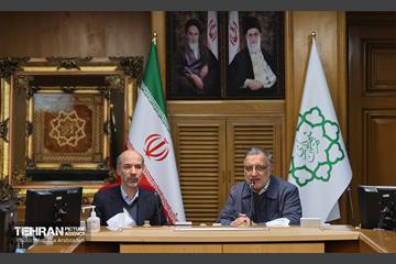 نشست مشترک وزیر نیرو و شهردار تهران 5