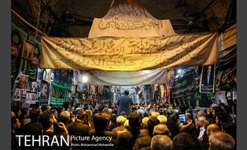 عزاداری تاسوعا در بازار تهران 13
