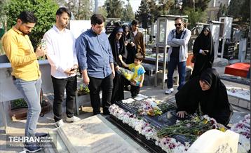 حال و هوای مزار شهید حسن طهرانی‌مقدم 13