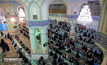 ضیافت افطاری در حرم عبدالعظیم حسنی(ع) 15
