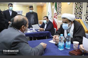 میز خدمت در مسجد جامع ابوذر منطقه ۱۷