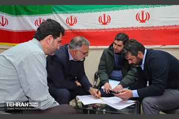 قرار خدمت؛ دیدار مردمی شهردار تهران در مسجد جامع باغ فیض 23