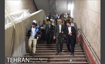بازدید معاونت حمل و نقل شهرداری و اعضای شورای شهر تهران از عملیات اجرایی خط ۶ 28