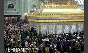 تشییع و خاکسپاری پیکر آیت الله هاشمی رفسنجانی در حرم امام (ره)‎ 22