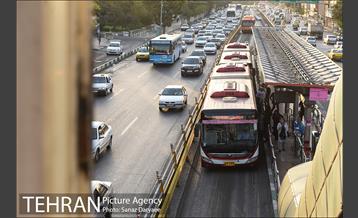 فعالیت شبانه روزی BRT تهران 3