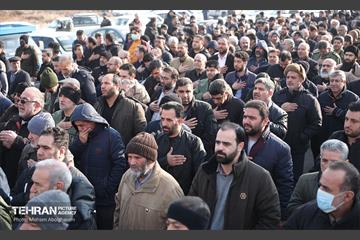 تشییع پیکر شهید مدافع حرم سعید علیدادی 37