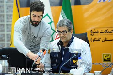 نشست خبری مدیرعامل مترو با اصحاب رسانه 4