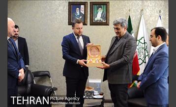 دیدار عبدالله اسکاکا شهردار سارایوو با پیروز حناچی شهردار تهران 5