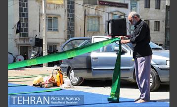 نماز ظهر عاشورا مسجد قائم(عج) منطقه هفت