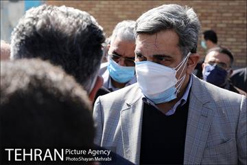 بازدید شهردار تهران از خط 6 مترو تهران 55