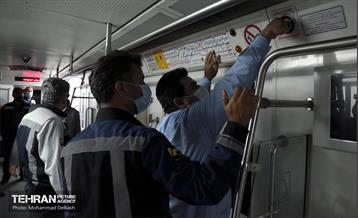 مانور عملیاتی دیریل قطار و تخلیه اضطراری مسافری