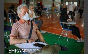 آغاز به کار اولین مرکز تجمیعی واکسیناسیون کرونا در غرب تهران 5